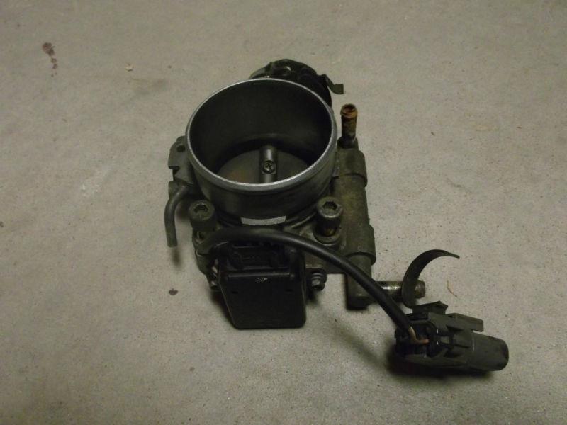 ★ nissan 240sx ka24e throttle body w/ throttle position sensor & bolts oem ★