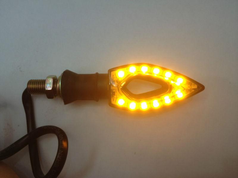 Latest  knife style motorcycle led turn signals blinker and indicater light