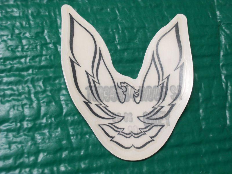 Nos 82-92 trans am firebird factory gm 3-1/2"  roof, 1/4 panel,  bumper decals 