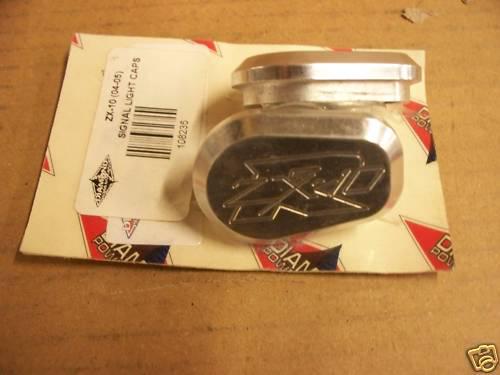 New kawasaki zx10r zx10 ninja billet signal block offs