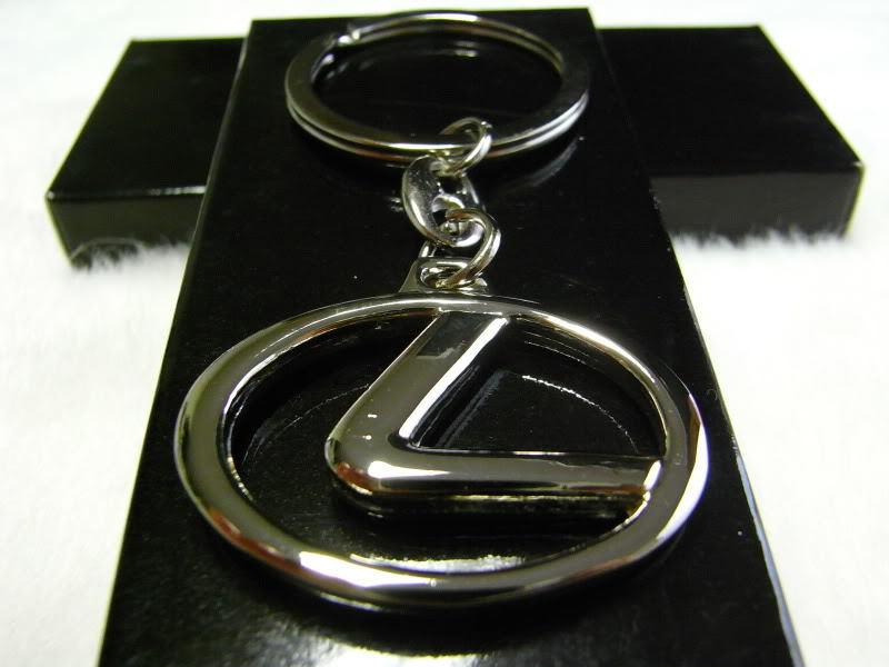 Lexus key chain ring fob logo sign is 300 350 450 rx gx lx ct es gs ls hybrid