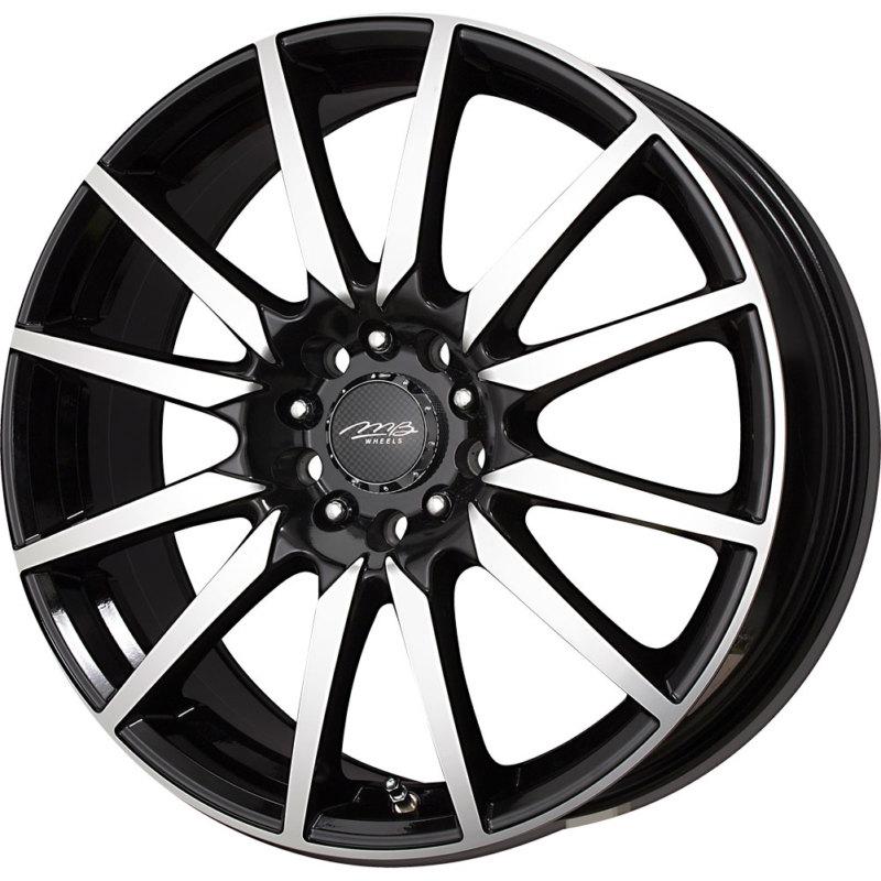 4 new 15x6.5 38 offset  4x100/4x114.3 mb motoring tubo black  wheels/rims