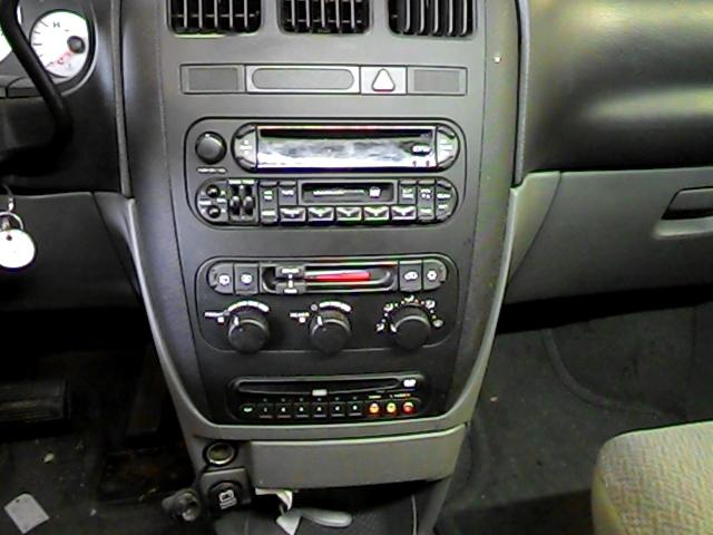 2004 dodge caravan radio trim dash bezel 2657071