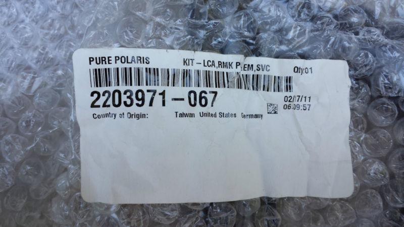 Polaris lower left a arm black 2203971-067 new oem