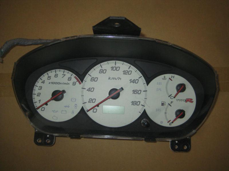 01 05 honda civic ep3 type r oem gauge cluster jdm civic k20a ep3 speedo meter 