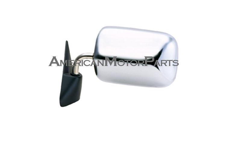 Driver side replacement manual chrome folding mirror 87-94 dodge dakota 82400849