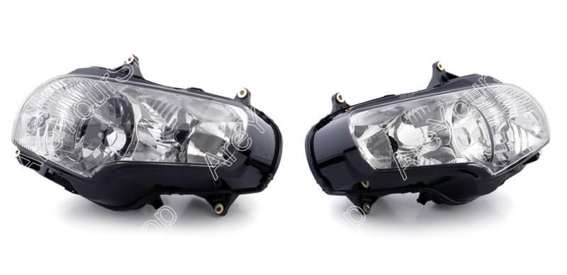 Front headlight headlamp assembly fit honda gl1800 2001-2008