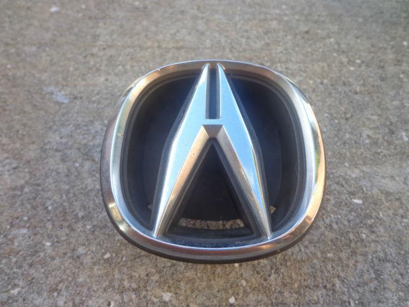 Oem factory genuine stock acura a grille grill emblem badge decal logo legend 