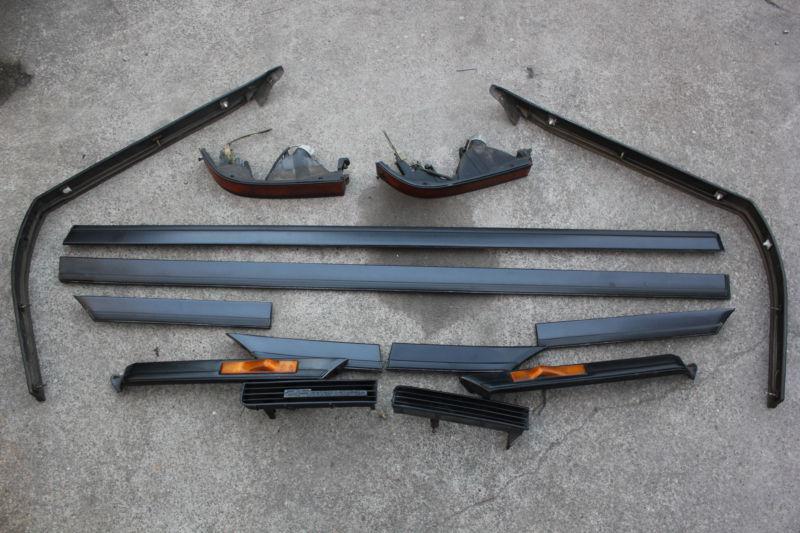 Jdm toyota supra jza70 a70 complete body moulding set oem 87-93