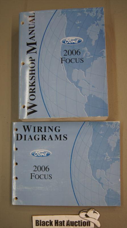 2006 ford focus all models oem service & wiring diagrams manual set 