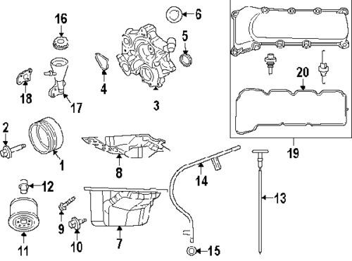 Jeep 53020681 genuine oem factory original tensioner