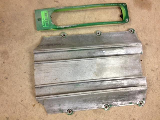 Kawasaki 650sx 650 sx intake grate and ride plate quadrafin