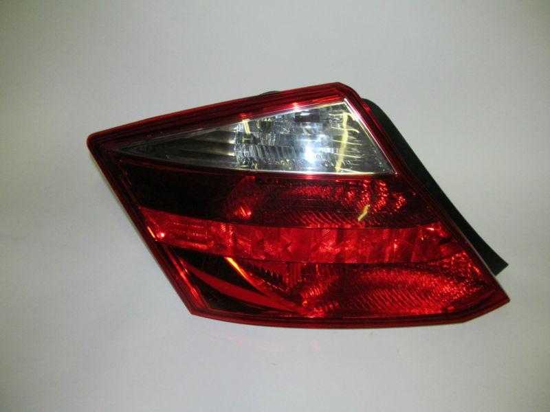 08 09 2010 honda accord coupe oem left tail light nice