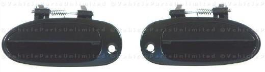 1998 thru 2001 outside front left & right door handle  fits: kia spectra sephia