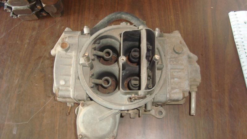 Holley 4 brl carb 