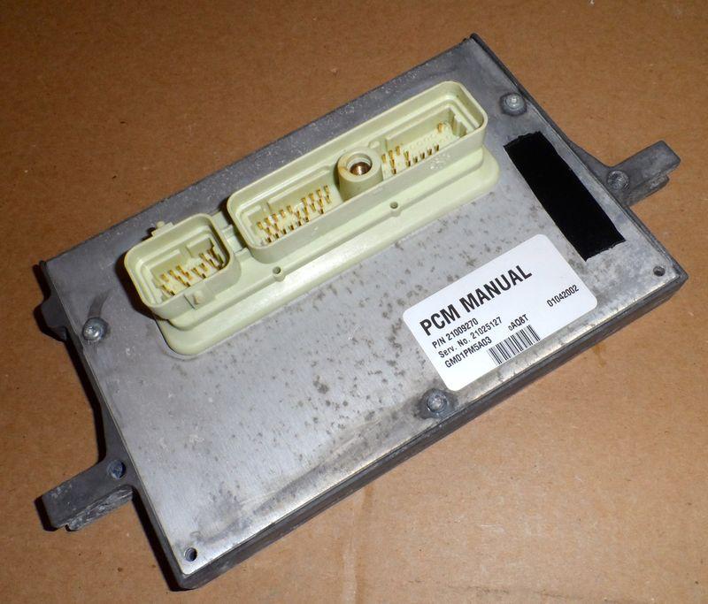  2000-2002 saturn s - series, pcm engine control module 21009270