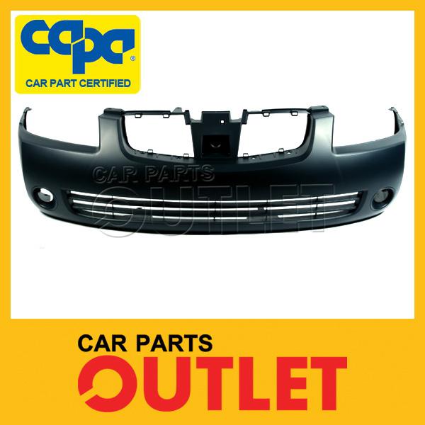 2004-2006 sentra front bumper primered black platic capa certified facial cover