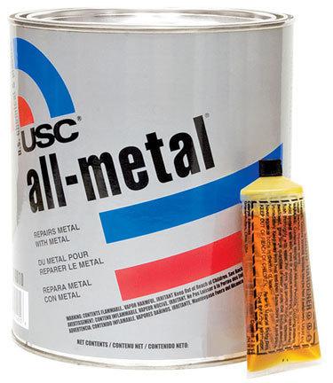 Usc all metal body filler putty quart (metal to metal)