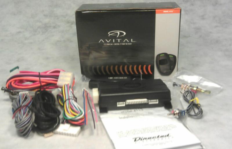 Avital 4113lxl 1-way remote engine start system