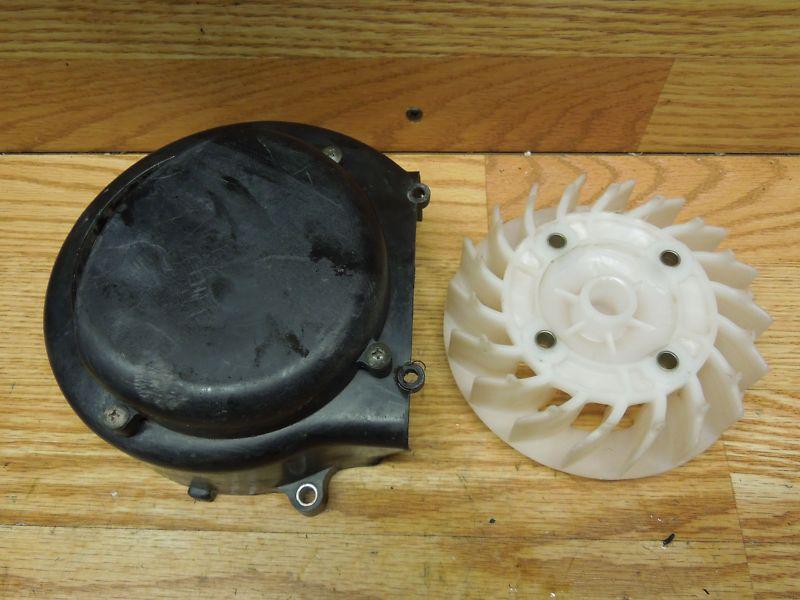 Kawasaki kfx 90 oem fan w/ cover #35b240