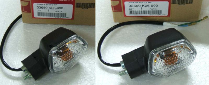 Honda grom msx125 rear turn signals / blinkers (set) thai style **usa shipper**