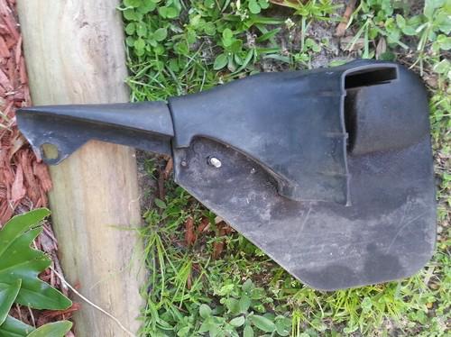 Land rover discovery 2 running board mud flap finisher & mud flap rh passenger 