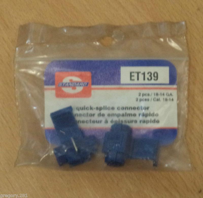 Standard quick splice connectors et139 2 pcs 18-14 ga. brand new 