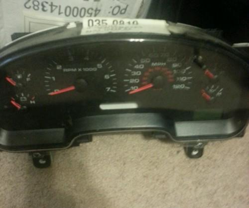 Ford f150 truck speedometer gauge cluster odometer gauges 60,000miles 8l34-10849