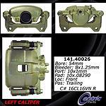 Centric parts 142.40026 front left rebuilt caliper with pad