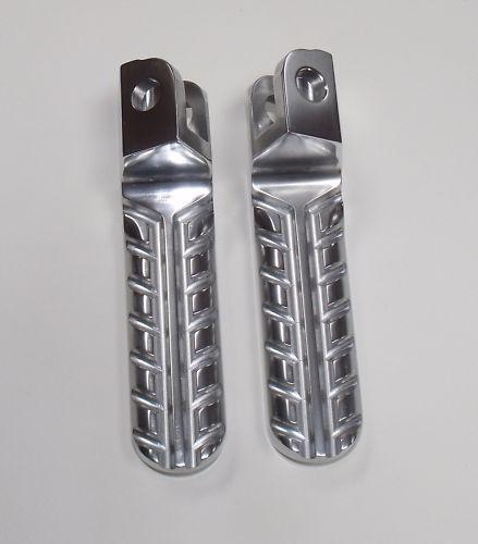 Knight design 1 inch lowered front footpegs, suzuki hayabusa aluminum sidetrax