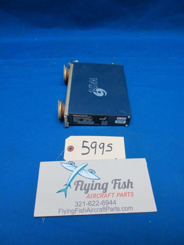 Wsi av-200 weather data receiver p/n 305391-000 s/n 901