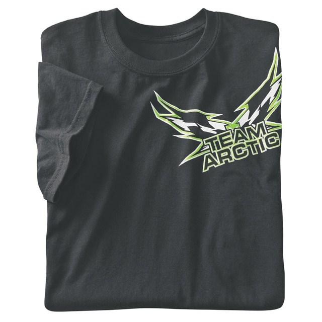 Arctic cat youth team arctic flag t-shirt small