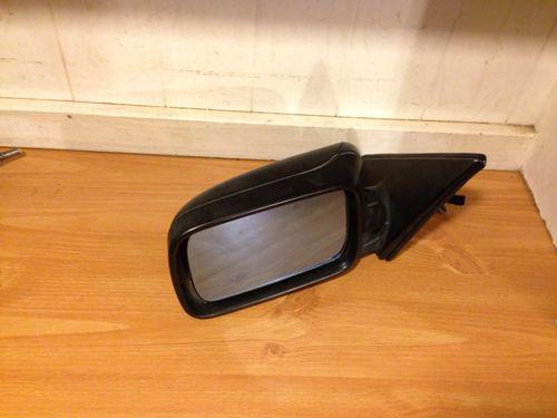 92-98 bmw e36 lh black driver oem mirror 325i 318i 93 94 95 96 97 