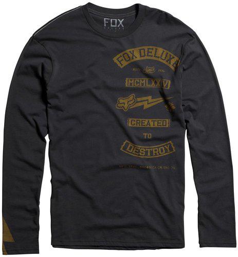 Fox racing mens fxdlx evercloak long sleeve premium t-shirt 2013