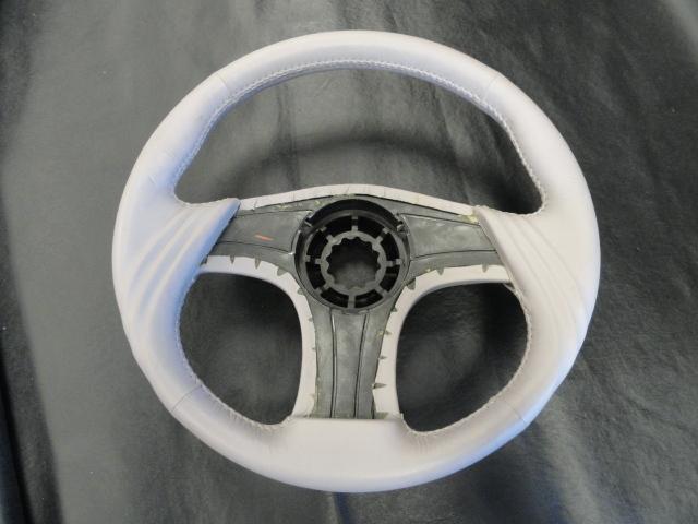 Cobalt steering wheel grey 13 7/8" marine boat 