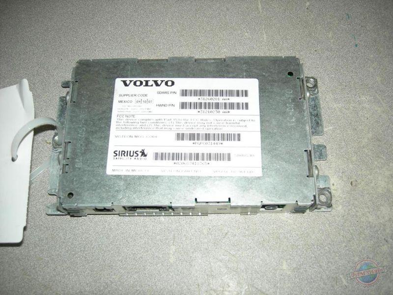 Radio volvo 30 series 1123104 08 sirius receiver 31210230