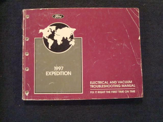 1997 ford expedition factory shop service electrical/wiring repair manual book