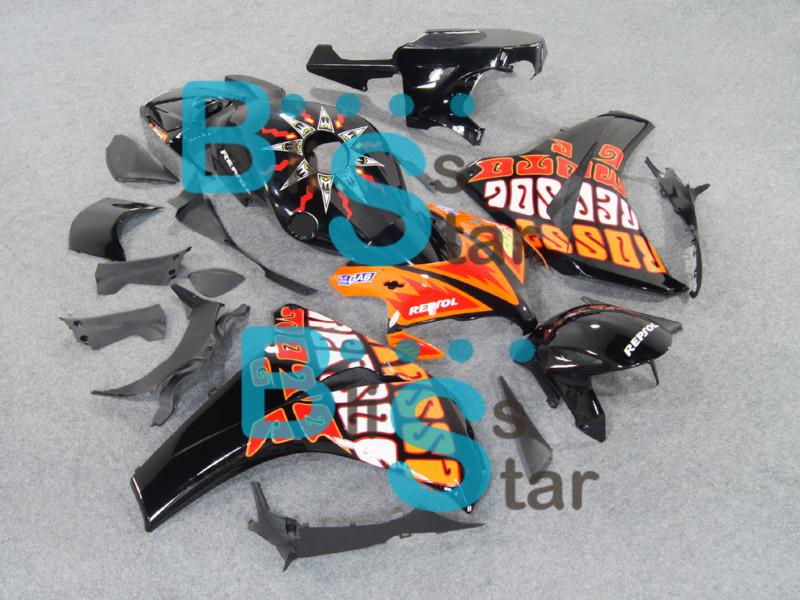 Honda cbr 1000 rr cbr1000rr 2008 2009 2010 2011 abs fairings set injection w6 o