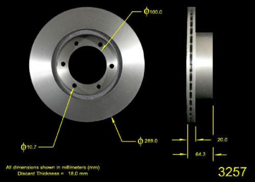 Bendix prt1408 front brake rotor/disc-disc brake rotor