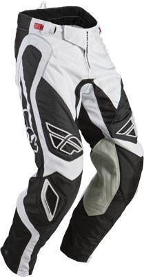 Fly racing evolution rev motocross pants black white size us 32