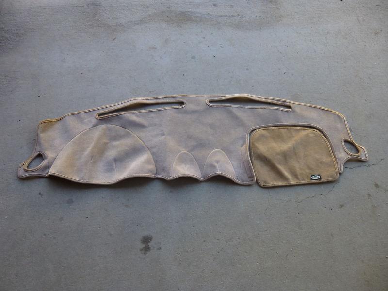 99-05 mazda miata  tan velour dash cover, dash mat