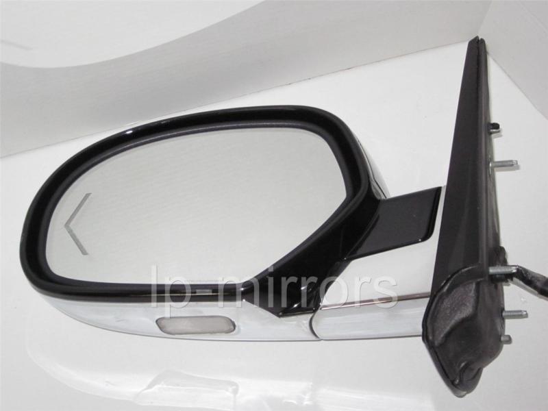 09 10 11 12 cadillac escalade denali signal mirror driver side black pfpanw