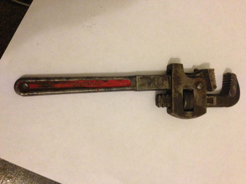P&g small pipe wrench 6" 1806 used vintage tools