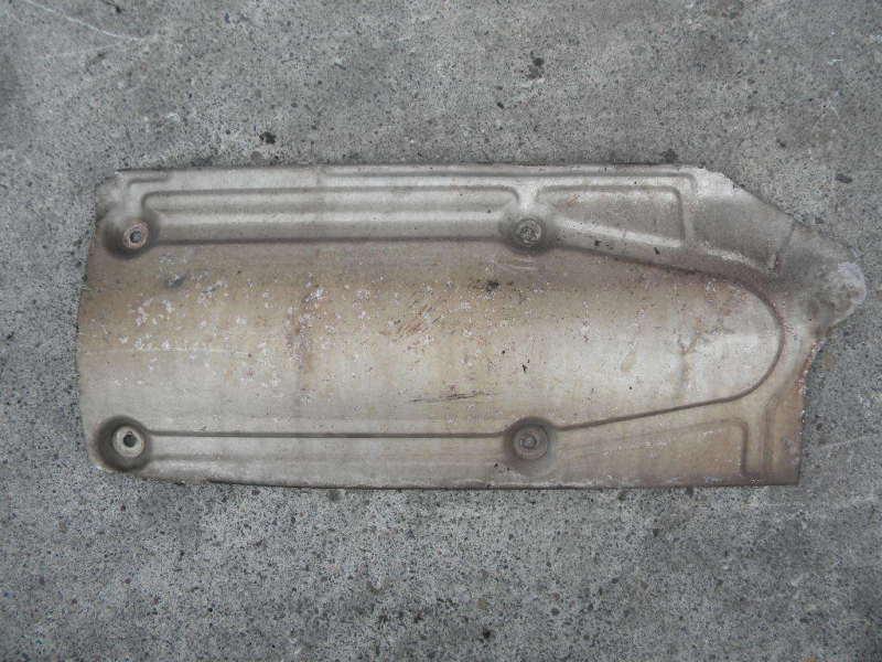 91 porsche 911 964 heat shield for catalytic converter