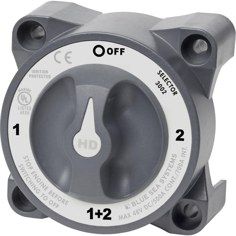 Blue sea 3002 hd-series battery switch selector