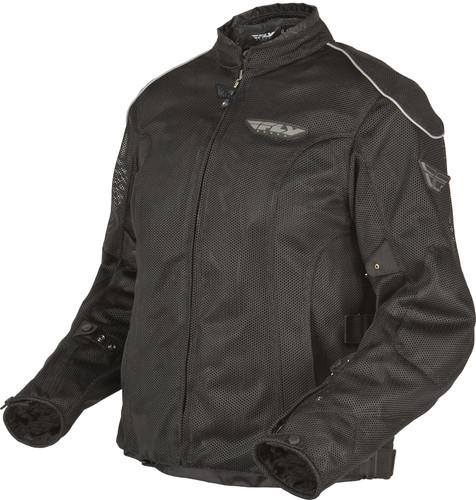 Buy Fly Racing CoolPro II Ladies Mesh Motorcycle Jacket Black 3W in ...