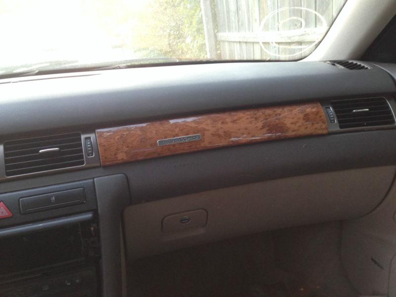 Wood grain dash trim rh passenger 98-04 audi a6 c5 - 4b1853190q