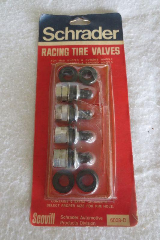 Vintage schrader~scovill racing tire valves for all wheels~xtra grommets~sweeeet