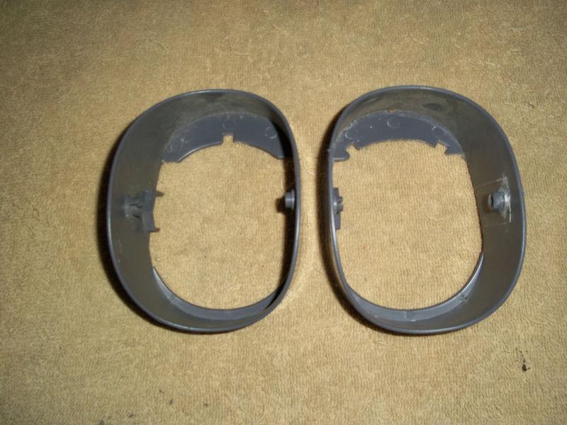 2000 chrysler dodge caravan oem gray ac/heater vent trim housing right and left