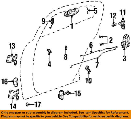 Mopar oem 4878319ac door check